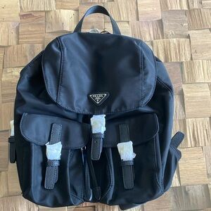 Prada nylon backpack